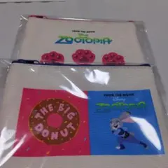 ズートピア DMMスクラッチ ミニポーチ 2点セット