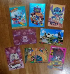 スティッチ　ディズニー　ポストカード　8枚
