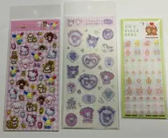 サンリオ　すりガラス風　ロリータベビー　ラメ入り平成　もんちっちタイルシール