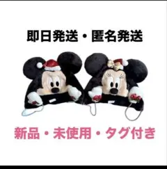 【本日当日発送】【新品】ディズニークリスマス2025ミッキーミニーファンキャップ