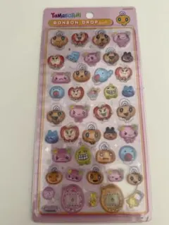 サンスター文具正規品　ボンボンドロップシール　たまごっち　めめっち