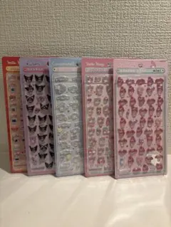 【正規品】サンリオ BONBON DROPシール mini 5パックセット