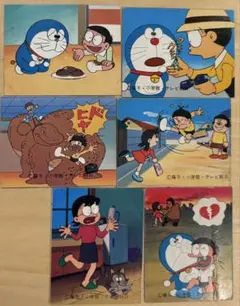 昭和レトロ　ドラえもん　カード6枚セット