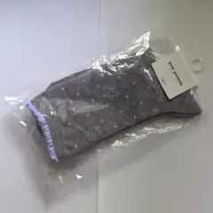 pom ponette junior 靴下 グレー 23-25
