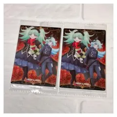 プリキュア カードウエハース 12 ビブリー＆ジュリオ 2枚セット