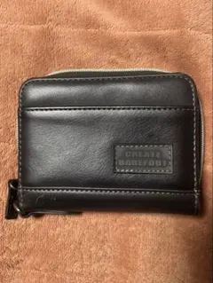 CREATE BAREFOOT 二つ折り財布 ブラック