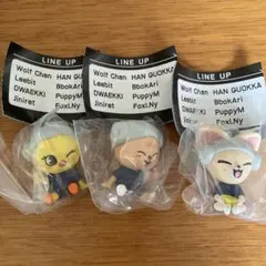 stray kids skzooサウナフィギュア　ポガリ　パピム　フォクシニー