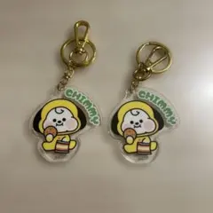 BT21 オリジナルアクリルキーホルダー CHIMMY 2個セット
