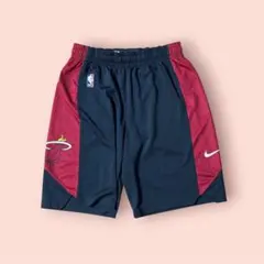 ナイキマイアミヒートNBA選手支給品Used プラクティスハーフパンツSサイズ ナイキマイアミヒートNBA選手支給品Used プラクティスハーフパンツS