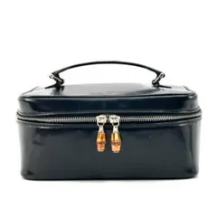 GUCCI 黒 レザー ポーチ