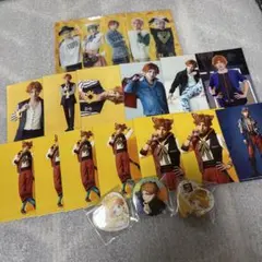 舞台A3! エーステ 皇天馬 陣内将 ブロマイド 特典夏組 缶バッジ セット