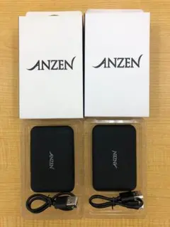 モバイルバッテリー黒Mini　10000mAh　2個セット