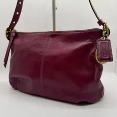 ヴィンテージ】オールドコーチ ワンショルダーバッグ レッドブラウン