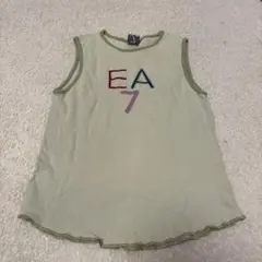 EA7 ノースリーブ タンクトップ ライトグリーン