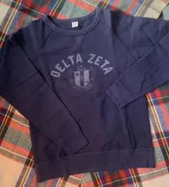 メンズSサイズ　トレーナー　グリーンレーベルリラクシング  DELTA ZETA