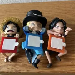 一番くじ ワンピース ちろりんフレンズ ルフィ エース サボ フィギュア