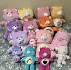 ケアベア ビンテージ ぬいぐるみ 6体セット ケナー社 環境ベア含む