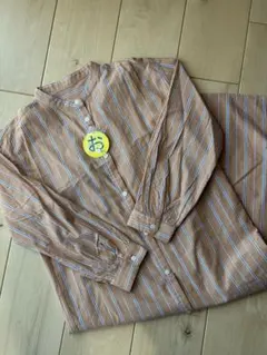 新品タグ付き coen キッズ シャツワンピ