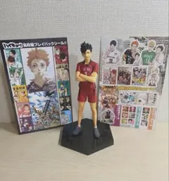 ハイキュー 黒尾鉄朗 フィギュア シール
