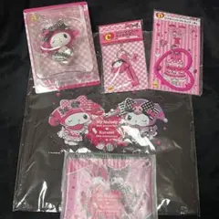 マイメロ クロミ Happyくじ ハッピーくじ A B C D E賞 まとめ売り