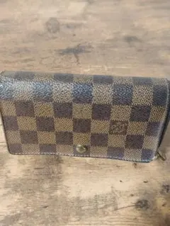 ルイヴィトン 財布 二つ折り ダミエ ポルト モネ ビエ トレゾール