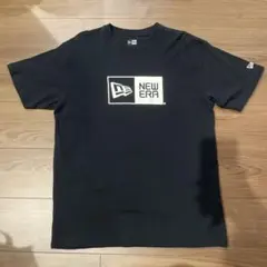 NEW ERA ボックスロゴ Tシャツ ブラックのサムネイル