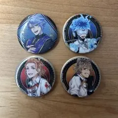 ツイステッドワンダーランド　缶バッチ　エース　アズール　オルト　ラギー