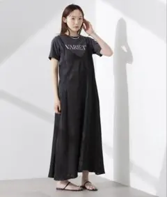 NANO universe キャミソールフレアワンピース