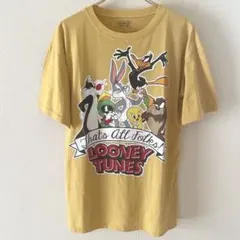 LOONEY TUNES バッグスバニー トゥイーティー キャラT S イエローのサムネイル