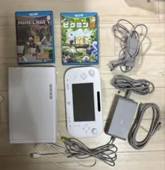 Wii Uベーシック8GBモデル+ Minecraft + ピクミン3