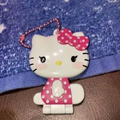 キティちゃんキーホルダー（水玉）