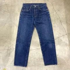 リーバイス501 66後期 セルビッジ ボタン裏6 ヒゲ 内タグ欠損 - メルカリ