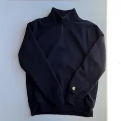 Carhartt ハーフジップ M ネイビー