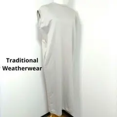 トラディショナルウェザーウェア ワンピース スエット ノースリーブ S