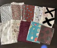 ダブルガーゼ生地　まとめ売り　内容変更しました。