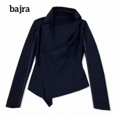 bajra バジュラ 変形ジャケット ハイネック アシンメトリー ストレッチ 黒 bajra バジュラ 変形ジャケット ハイネック アシンメトリー ストレッチ