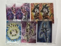 ドラゴンボール ウエハース カード UNLIMITED N セット　孫悟空など①