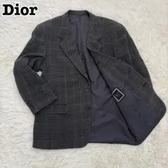 【極美品】Dior ☆ディオール モンシュアジャケット　ジャカードウール