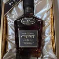 サントリーウイスキー　クレスト　AGED 12 YEARS　古酒のサムネイル