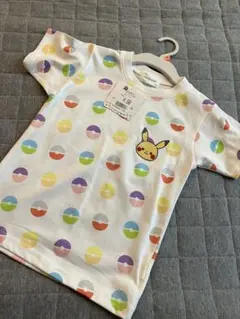 manopoke ピカチュウ Tシャツ 110 ポケモン　モンスターボール　新品
