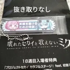 映画 プロセカ 18週目 入場者特典 アクリル称号キーホルダー 鳳えむ①