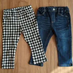 110cm ボトムス２枚セット