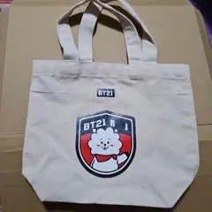 BT21 RJ マチ付きミニトート　BTSのサムネイル