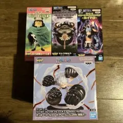 ワンピース WCF ニカ、くま、人獣カイドウ、サターン聖　4体セット