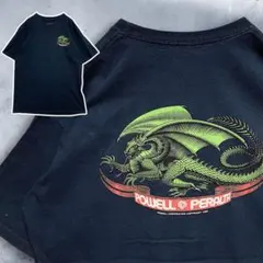 BQYP ストリート Tシャツ ビンテージ 古着 黒 パウエルペラルタ オールドのサムネイル