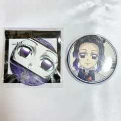 ♡ 鬼滅の刃 胡蝶しのぶ 柱展 マット缶バッジ