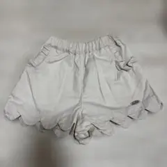 petit main ベージュ スカラップボトムス 80cm