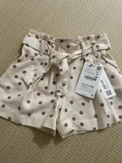 最終値下げZARA ドット　ショートパンツ