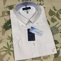 CHRISTIAN ORANI 半袖ドレスシャツ メンズワイシャツ白 Lサイズ
