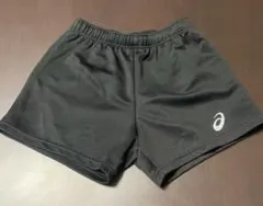 ASICS ブラック　　ショートレディースパンツ　M 股下11cm